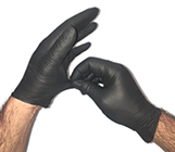 Non-laytex gloves used as Personal Protective Equipment or PPE