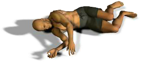 If the victim is breathing and has a pulse, place victim in the recovery position
