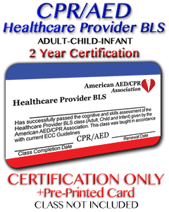 Online Healthcare Provider BLS Certification