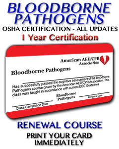 OSHA Bloodborne Pathogens Renewal