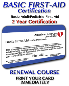 First Aid Renewal Course