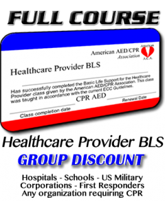 Healthcare Provider BLS Course