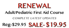 Online First Aid Renewal
